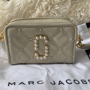 Marc Jacobs softshot pearl 17 crossbody